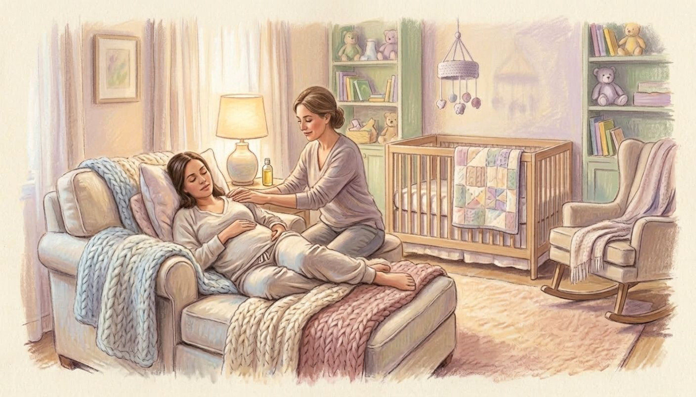 Comment un massage postnatal favorise la récupération après l'accouchement ?