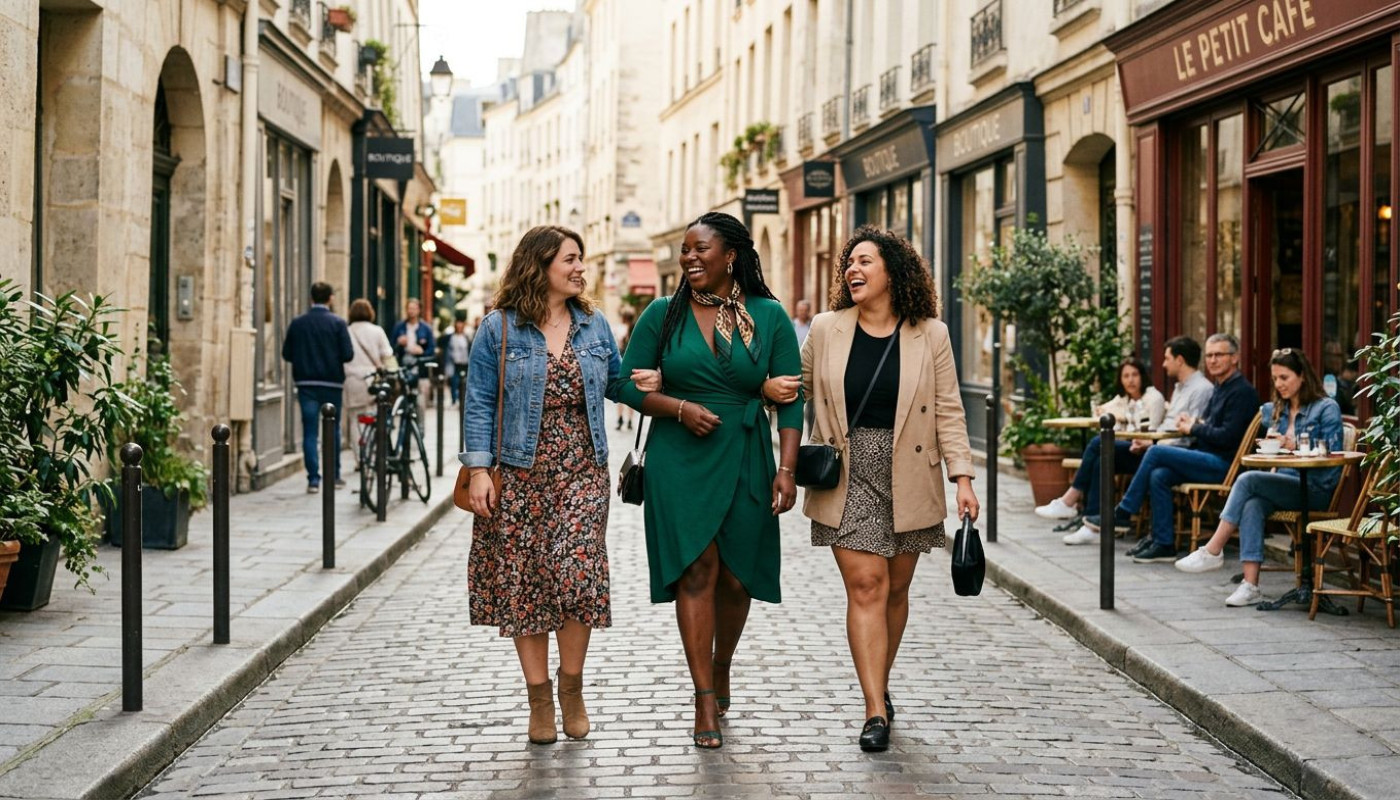 Conseil mode grande taille : à paris, comment les quartiers inspirent la confiance en soi